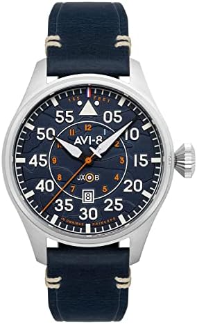 Amazon.com: AVI-8 Men's 42mm Spitfire Lock Chronograph Aircraft